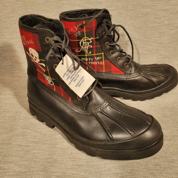 Polo by Ralph Lauren Udel Duck Boots, Shearling lined, size 11.5 - Picture 2 of 7